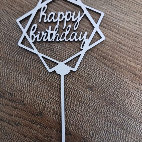 Топер Happy Birthday
