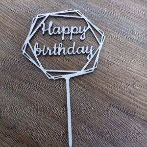 Топер Happy birthday