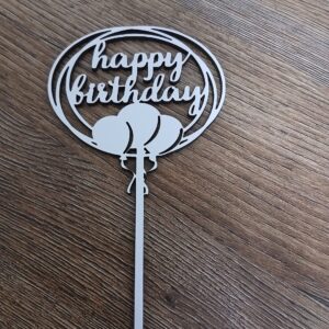 Топер Happy birthday