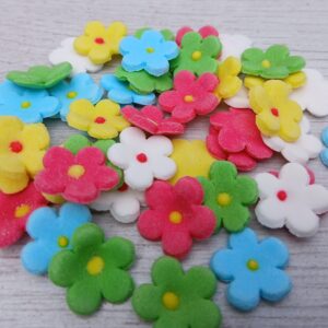 Набір кондитерських цукрових прикрас  Яблуневий цвіт 45шт/уп