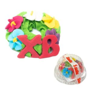 Кондитерська цукрова прикраса "Віночок"