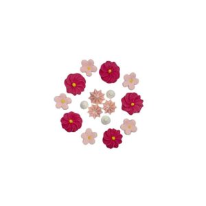 Набір цукрових прикрас "Ніжність барв"